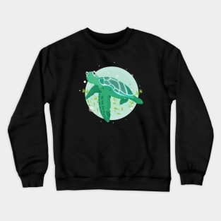 Marine Turtle Crewneck Sweatshirt